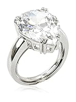 CZ BY KENNETH JAY LANE Anillo Statement Trend (Plateado)