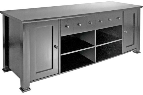 Bell'O WAVS333 European Design Audio Video Cabinet Deep Brown