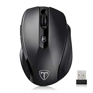 Amazon.com: VicTsing MM057 2.4G Wireless Portable Mobile Mouse Optical ...
