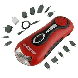 3 in 1 Survival Light--Dynamo/Hand Crank, Emergency Zone, No Batteries Required, Emergency AM FM Radio, Mobile Phone Charger