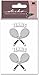 Ek Success Pep Rally Embroidered Emblem Stickers, Tennis