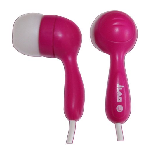 JBuds Hi-Fi Noise Reducing Ear Buds (Pink)
