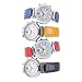 BMW Ladies Chronograph Watch Produced by Tourneau for BMW Stainless steel case leather strap Blue