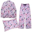 Disney Flannel Piglet and Eeyore Pajamas and Pillowcase Set for Women