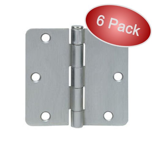 Cosmas Satin Nickel Door Hinge 3.5