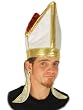 Pope Hat Religious Costume Accessory Mitre