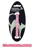 Outdoor Living : (Catwalk Collection) Hearts & Diamante Cat Collar (Pink)