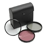 Nikon D40  D60   52mm High Resolution 3 piece Filter Set   Black (not Nikon Brand)