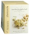 Two Leaves and a Bud Organic Chamomile Herbal Tea, Tea Bags, 15-Count Boxes (Pack of 6)