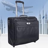 17 Business Travel Laptop Notebook Rolling Suitcase Trolley Case Bag