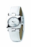 Betty Barclay Ladies White Leather Strap Watch With White Dial