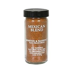 Morton & Bassett Mexican Spice Blend, 2-Ounce Jars (Pack of 3)