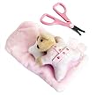 Baby Scissors and Bag Set, Moons & Stars Collection-Pink