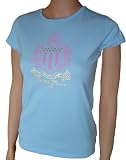 Ralph Lauren Womens Short Sleeve Crest Tee Shirt (Small, Blue) 41unKcllV L. SL160 Ralph Lauren Womens Short Sleeve Crest Tee Shirt (Small, Blue)