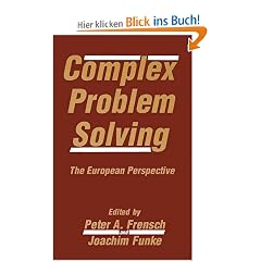 Complex Problem Solving: The European Perspective