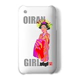 おいらん iPhone3G/3GSオリジナルケース(ホワイト) 袴