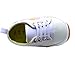 Kuner Baby Girls White Canvas Rubber Sole Sweet Sneaker Outdoor First Walkers Shoes (12.5cm(6-12months))