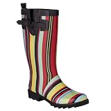 - Black Stripe Rainboot - 7
