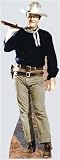 John Wayne (Western With Rifle on Shoulder) Life-Size Standup Poster