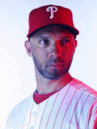 Philadelphia Phillies Photo Day, CLEARWATER, FL - FEBRUARY 22: Raul Ibanez Photographic Poster Print by Nick Laham, 18x24