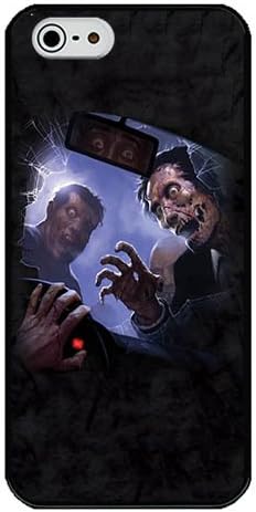 iPhone 4S Case, iPhone 4 Case - Scary Zombie Hard PC Plastic Snap - on Case Back Cover for Apple iPhone 4S Black