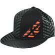 Fly Racing H-Bone Men's Flexfit Race Wear Hat - Black/Charcoal