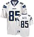Men`s San Diego Chargers #85 Antonio Gates Road Replica Jersey - 2XL