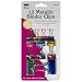 Charles Leonard Clips - Binder - Metallic - Assorted Colors and Sizes - 12/Card, 80120