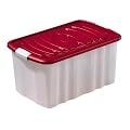 ROLLBOX Rollenbox Rollencontainer mit Deckel rot