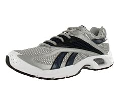 Reebok Men's Control Hex II White/Silver/Navy Running Shoes