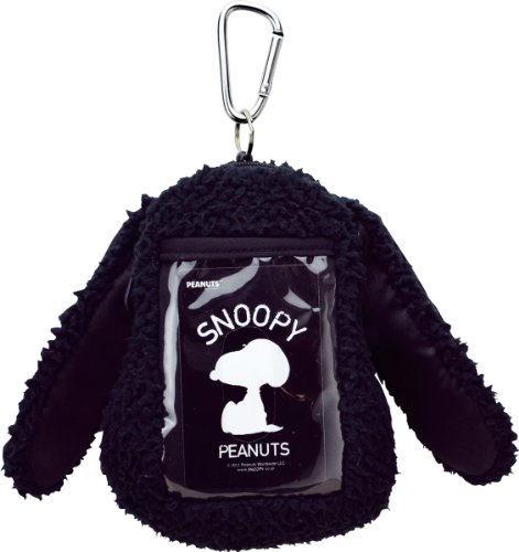 Snoopy dark path case with coin purse (japan import)