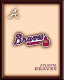 Atlanta Braves WOODEN WALL ART BAR/GAMEROOM/HOME DECOR - POSTER/PRINT