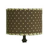 Kathy Ireland Home Lamp Shade, Chocolate Mint by Thank You Baby