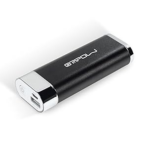 Oripow 2nd Gen Spark Torch 6400mAh Portable Charger Power Bank External Battery with LED Torch and SOS Flashlight for iPhone 6 Plus 5S, iPad Mini 3 Air 2, Samsung Galaxy S6 S5 Note 4 3, HTC ONE M9, Nexus, More Phones and Tablets (Black)
