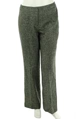 Jones New York Plain Front Wool Blend Pants