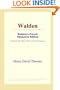 Walden (Webster's French Thesaurus Edition) (French Edition)