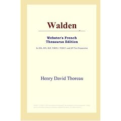Walden (Webster's French Thesaurus Edition)