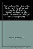 Problems of curriculum innovation