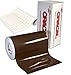 ORACAL 651 Gloss Brown Adhesive Craft Vinyl for Cameo, Cricut & Silhouette Including Free Roll of Clear Transfer Paper (6ft x 12