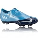 Nike Talaria V Firm Ground Football Boots - Orn Blue/Metallic Silver/Obsidian - Kids
