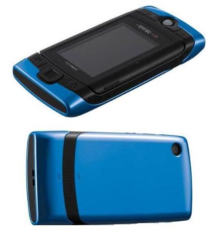 Blue T-Mobile Sidekick 2008 Soft Touch Shell Case