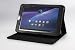 Moko(TM) Leather Folio Cover Case with Multi-Angle Stand for Toshiba Thrive 10.1-inch Android Tablet (BLACK)