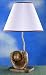 World Series Baseball Lamp - Brown