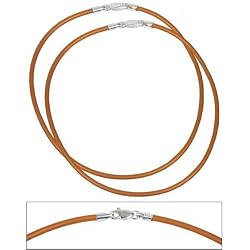 Rubber Cord Anklet Gold 9" 2Pcs