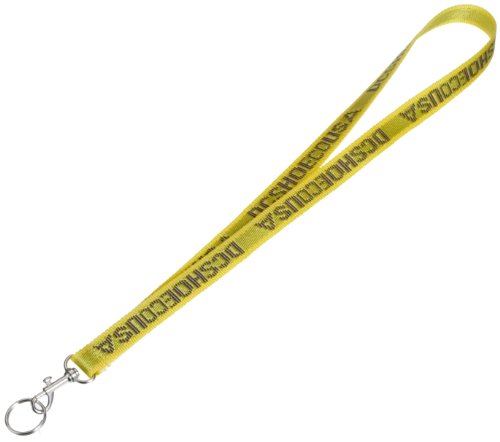 DC Shoes Schl&uuml;sselanh&auml;nger Identify Lanyard, yellow, One size, D051390025 Preisvergleich