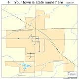 Street & Road Map of Spencer, Ohio OH - Printed poster size wall atlas of your home town