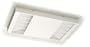 Honeywell F111C1012B-3S Commercial Ceiling-Mounted Media Air Cleaner, Black