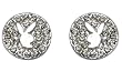 Playboy Damen Ohrstecker CE3061 Playboy Damen Ohrstecker CE3061