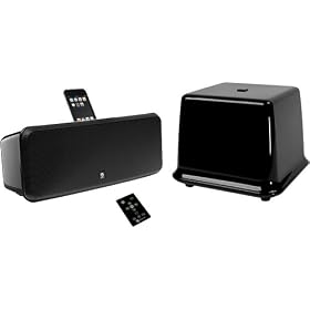 BOSTON ACOUSTICS HIDS3B Powered System with Wireless Sub and iPod Dock