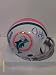 JIM KIICK & MERCURY MORRIS AUTOGRAPHED DOLPHINS MINI HELMET W/PROOF